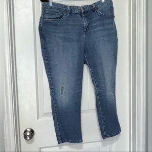 Vintage America crop jeans